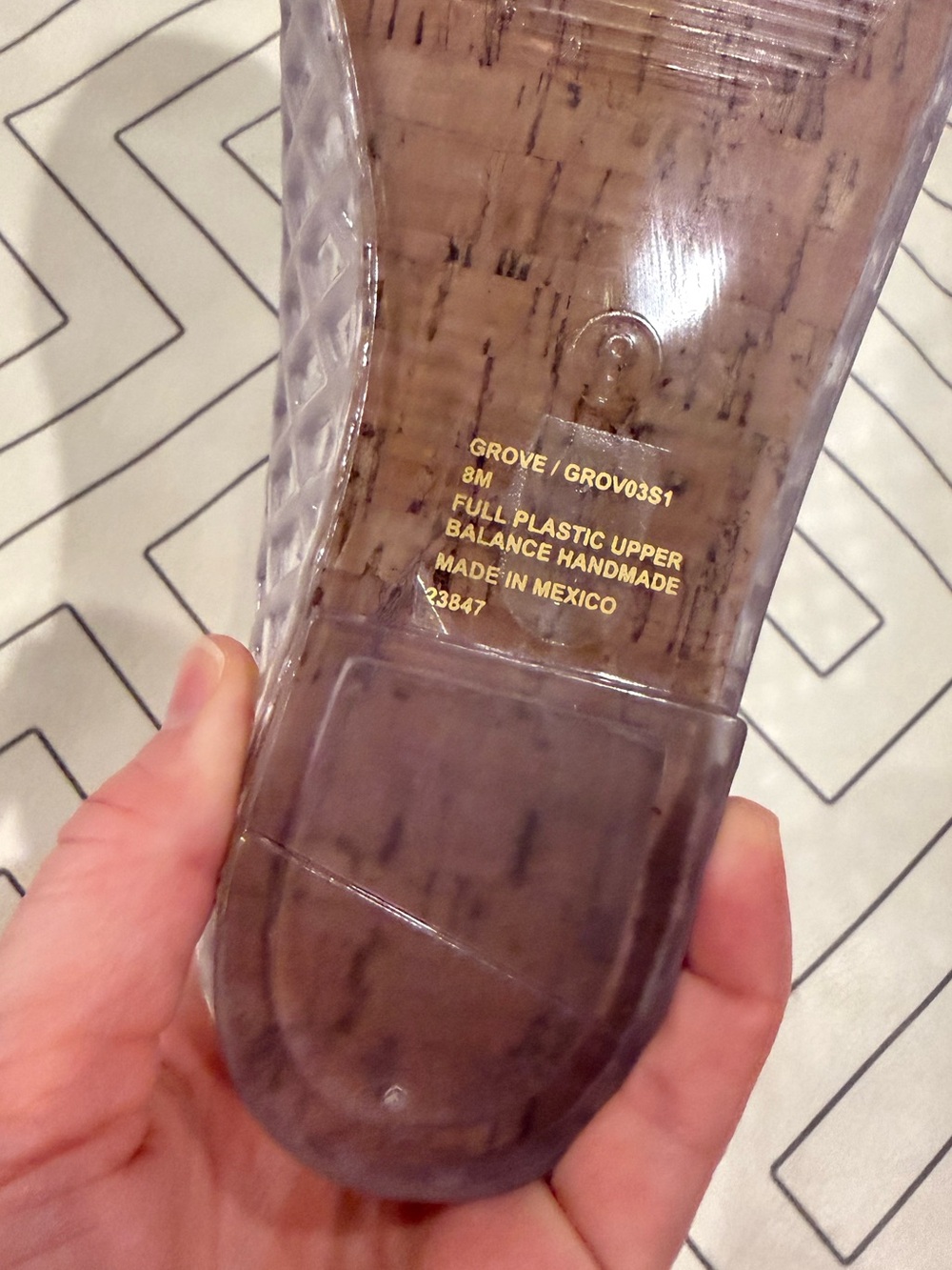 Steve Madden Grove Clear Jelly Flat - Picture 12 of 12